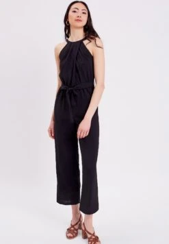Mit Gürtel - Jumpsuit - Noir -Ulla Popken Winkel 86ff018296db42c4a972f5d57ad2629f