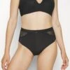 Chantelle Orangerie Dream High Waisted Brief - Slip - Black