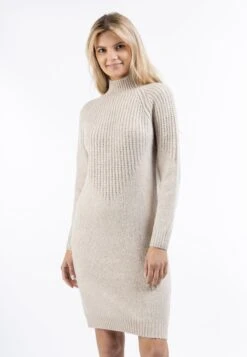 Usha Midi Lynnea - Etui-Jurk - Hellbeige