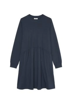 Marc O'Polo DENIM Longsleeve Ruffled Hem - Jerseyjurk - Orion Blue -Ulla Popken Winkel 89cdf1fed9c94d6f8cf9a47d5f95168f