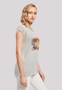 F4NT4STIC Disney Winnie Puuh Der Bär Christopher Robin Montage - T-Shirt Print - Heather Grey -Ulla Popken Winkel 8a50c49a135b47b983d995f7fdfe9820