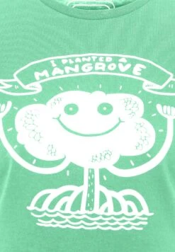 With Mangrove Print - T-Shirt Print - Jade Cream Green -Ulla Popken Winkel 8ad6cd17707f48009776c72abc0f90cb