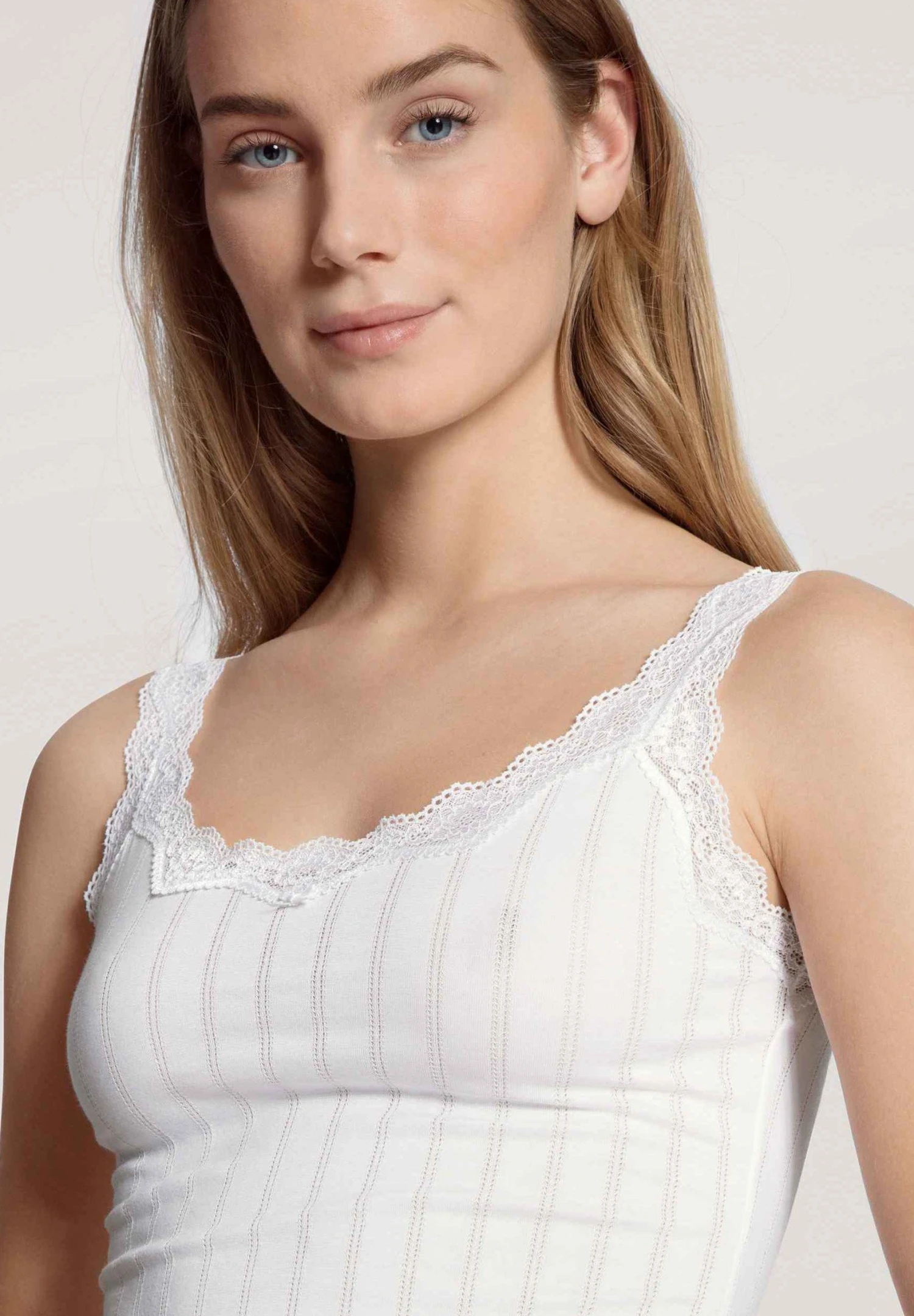 Calida Tank - Hemd - White 6 Calida Tank - Hemd - White - Afbeelding 6