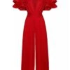 Selma - Jumpsuit - Red