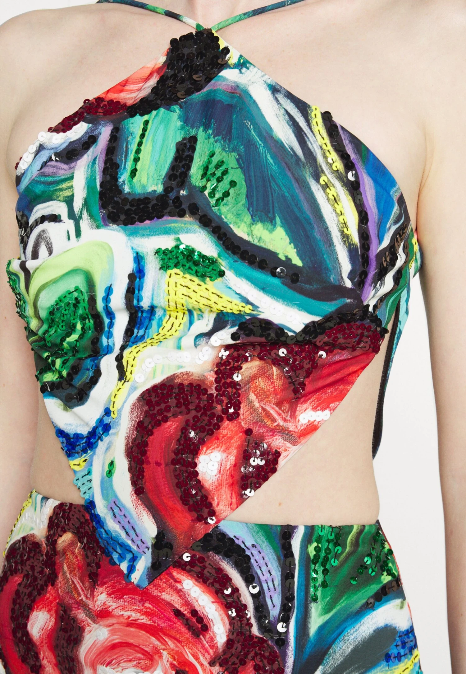 Toluwa Dress - Cocktailjurk - Multi-Coloured 8 Toluwa Dress - Cocktailjurk - Multi-Coloured - Afbeelding 8