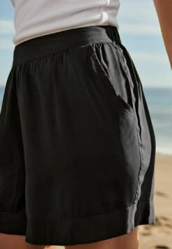Next Elasticated Pull-On Standard - Shorts - Black -Ulla Popken Winkel 90b586012e6d408794257e36de39810a
