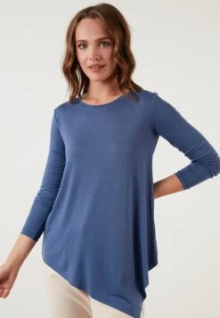 LELA Slim Fit - Longsleeve - Indigo -Ulla Popken Winkel 93b2a88efe3c4ca7b550a2653d49a6d0