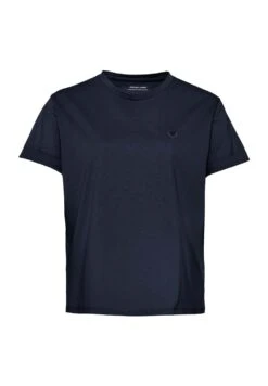 OPUS Serz - T-Shirt Basic - Coal Blue -Ulla Popken Winkel 96be8656a9754803af5d76f691768587