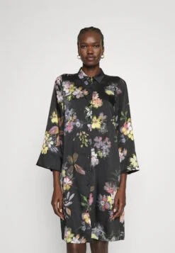 TWINSET Woven Dress - Blousejurk - Fiore Nero/Multicolor