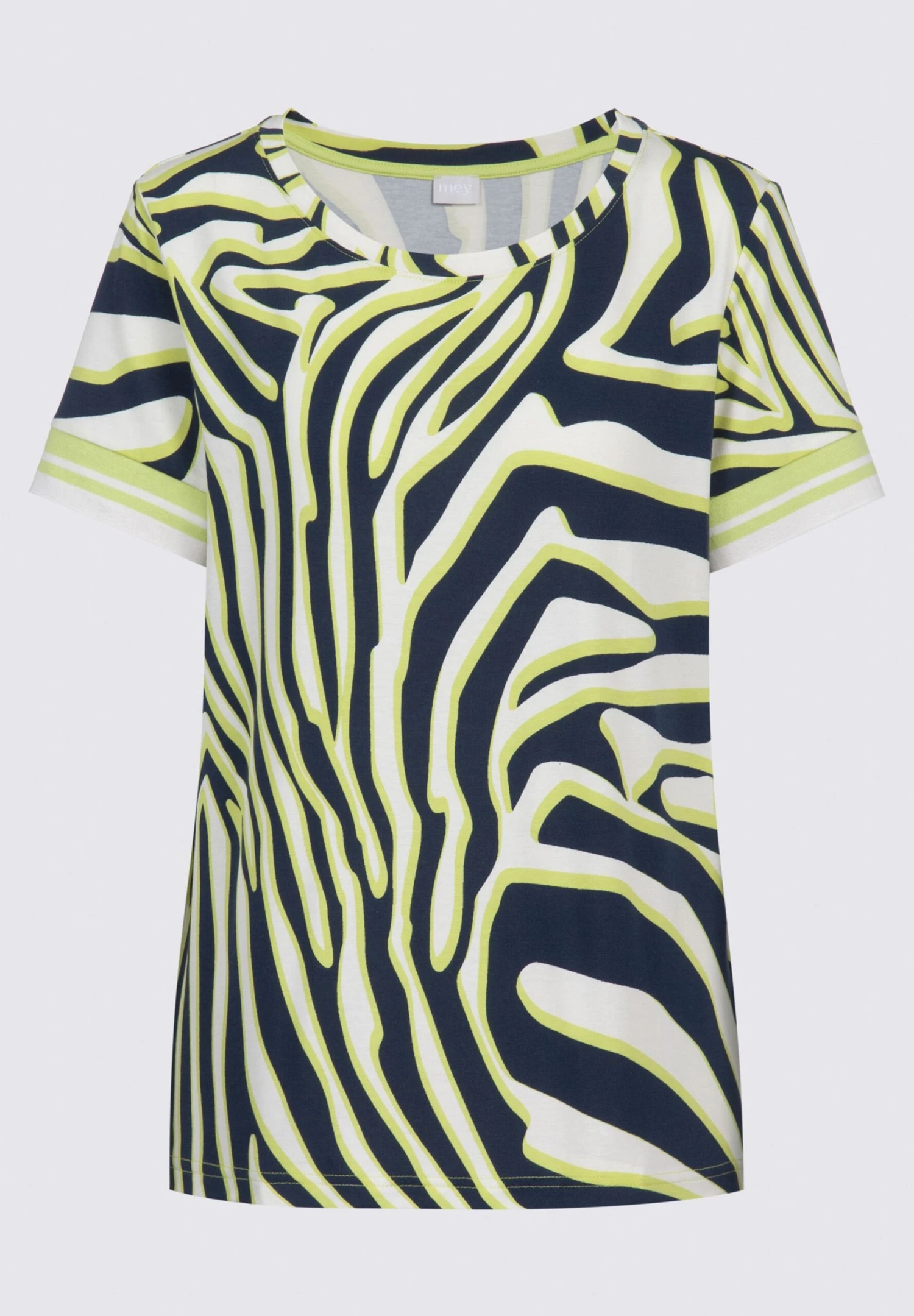 MEY T-Shirt Print - Limoncello 6 MEY T-Shirt Print - Limoncello - Afbeelding 6