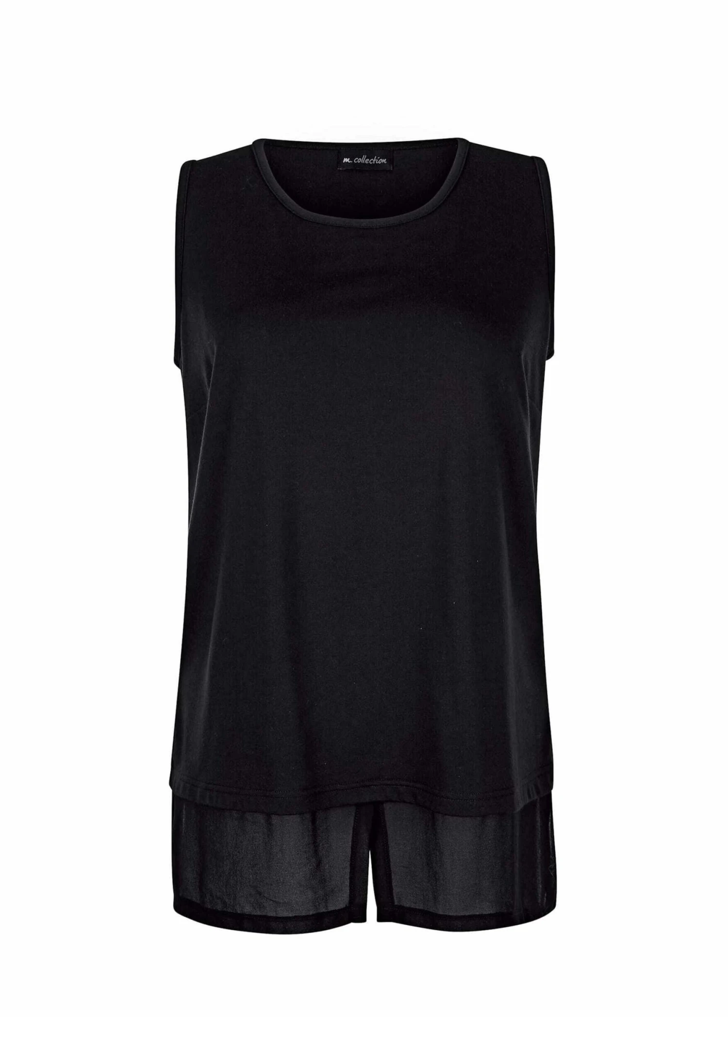 Long - Top - Schwarz 6 Long - Top - Schwarz - Afbeelding 6