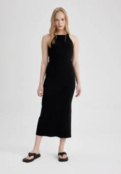 DeFacto Bodycon- Jurk - Black