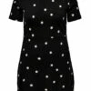 ONLY CARMAKOMA Kurzärmeliges - Jurk - Black