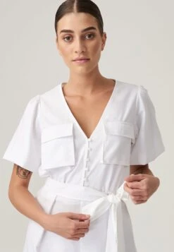 Maybel - Jumpsuit - Ivory -Ulla Popken Winkel 9d75194f04954ce2bafd2a902ffc3b67