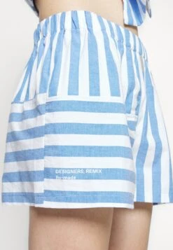 Designers Remix Standford - Shorts - Blue/White -Ulla Popken Winkel 9eed4f1368b44de3ad0b4f1053d58278