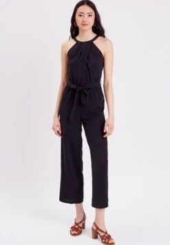 Mit Gürtel - Jumpsuit - Noir