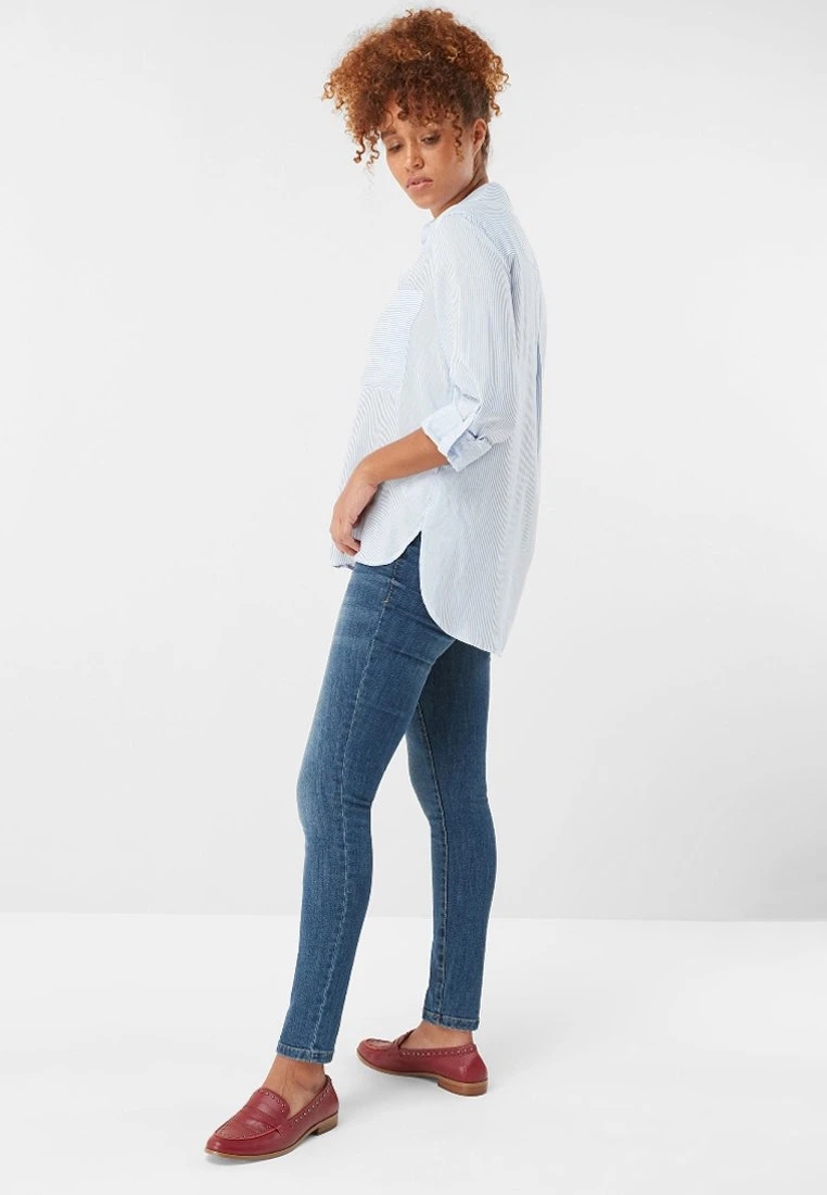 Next Overhemdblouse - Blue 4 Next Overhemdblouse - Blue - Afbeelding 4