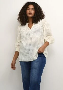 Kcsisla 3/4 Sl - Blouse - Chalk