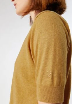 RODIER Twin Set- Vest - Ocre -Ulla Popken Winkel a65a69d90945462aa2a1f8c44729203f