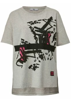 T-Shirt Print - Hellgrau -Ulla Popken Winkel aa4e3af50d7540e3972d074d6c94474b