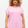 Kurzarm - T-Shirt Basic - Pastel Lavender