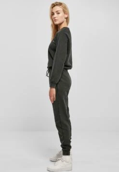 URBAN CLASSICS Long Sleeve Terry J - Jumpsuit - Black -Ulla Popken Winkel acdc9e7bbce8497d945675a52ce3f08a