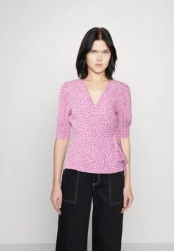 Pieces Pctala 2/4 Wrap Noos Bc - Blouse - Violet