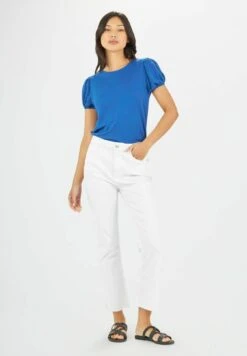 Jacquard- T-Shirt Print - Blu Chiaro