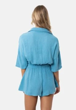 Jumpsuit - Azure Blue 7 Jumpsuit - Azure Blue -Ulla Popken Winkel add7975e301841d6bd63c62638ca6bbe