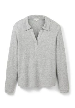 Tom Tailor Langarm Mit Polokragen - Poloshirt - Concrete Grey Melange 15 Tom Tailor Langarm Mit Polokragen - Poloshirt - Concrete Grey Melange -Ulla Popken Winkel af3e5c5d16e54124b9428bebe36fff49