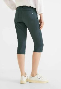STREET ONE Casual Capri - Jeansshort - Grün -Ulla Popken Winkel b0739aa7899546ce8d1ce8ad731db569