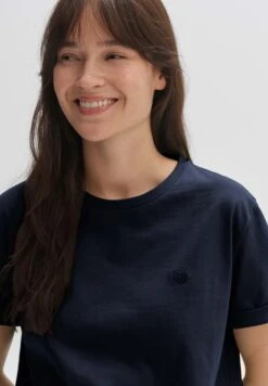OPUS Serz - T-Shirt Basic - Coal Blue -Ulla Popken Winkel b21139d26ad64218ab61e68177b40f54