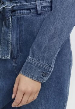 Pzdexi- Jumpsuit - Medium Blue Denim -Ulla Popken Winkel b443bf94e0064158b565dcb4fcfbfad1