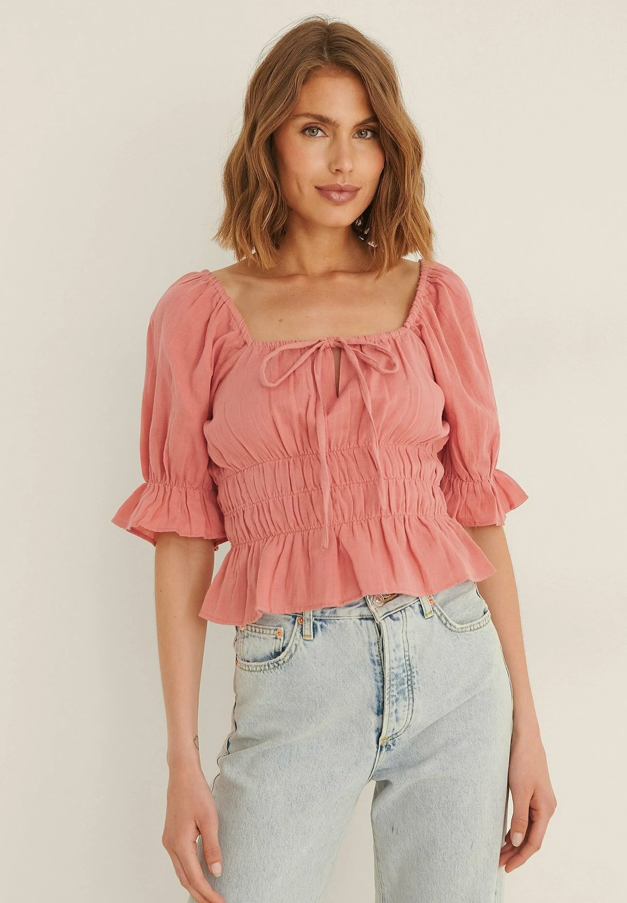 NA-KD Blouse - Rust 1 NA-KD Blouse - Rust