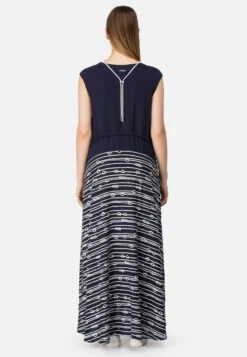 HELMIDGE Maxi-Jurk - Blau -Ulla Popken Winkel b608d4d5fd5543a38df9888e3f6bbd95