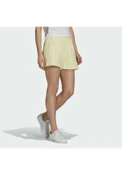 Adidas Originals Tennis Luxe 3 Stripes Originals Shorts - Shorts - Haze Yellow