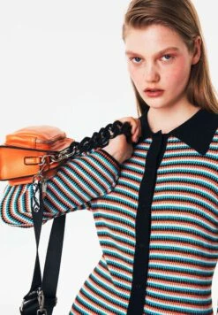 Twist Knitwear Mix - Blousejurk - Orange -Ulla Popken Winkel b6e47dac19aa4482bee89a401390a407