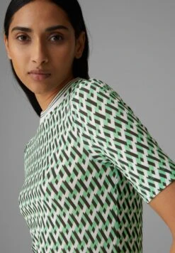 Bogner Alene - T-Shirt Print - Grün Weiß 9 Bogner Alene - T-Shirt Print - Grün Weiß -Ulla Popken Winkel b752157d28d9491a85b70e6e0c4eb5f1