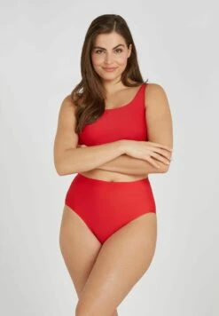 Secrets High Leg - Slip - Rood -Ulla Popken Winkel b783c654410d47c985abcd0c4d3d5446