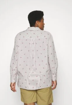 Stripe Easy Fit - Blouse -Redwood Brown -Ulla Popken Winkel b78e1d05079a4105bb88d4623ea9ea37