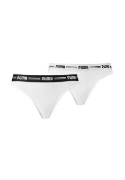 Puma 2 Pack - String - White -Ulla Popken Winkel b7ca127f7c664c72a3fe7145961b694c