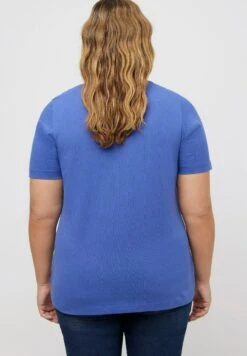 Ulla Popken T-Shirt Basic - Turquoise Green 7 Ulla Popken T-Shirt Basic - Turquoise Green -Ulla Popken Winkel b80dff66e08a4a9fa76cfce9bcd169c7