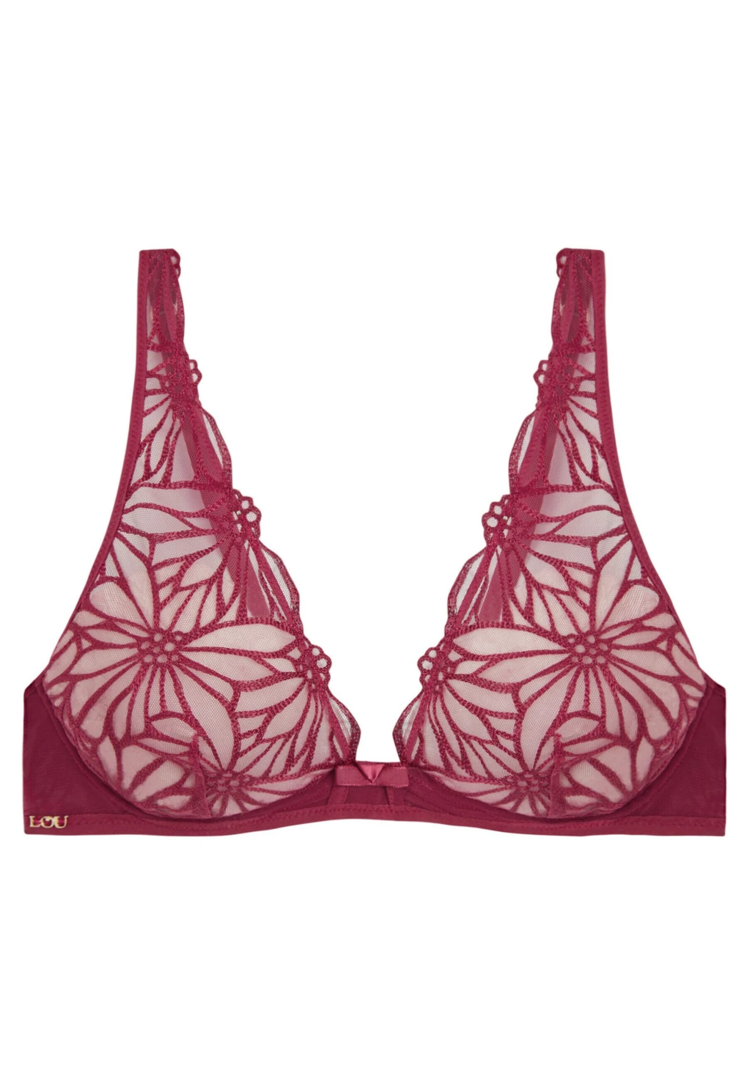 Orfèvre - Beugel Bh - Lie De Vin 5 Orfèvre - Beugel Bh - Lie De Vin - Afbeelding 5