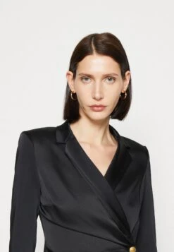 Elle Blazer Dress - Cocktailjurk - Jet Black -Ulla Popken Winkel bae073c56b0d4c5fa4808f53498e8d12