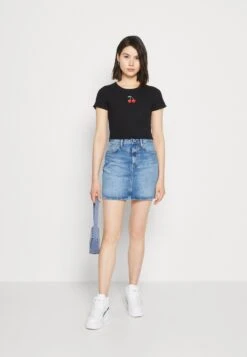 Even&Odd T-Shirt Print - Black -Ulla Popken Winkel bc0e0321c3254a8db6bdb260ca17da83