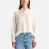 Overhemdblouse - Off-White