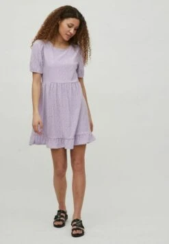 Vila Jerseyjurk - Pastel Lilac