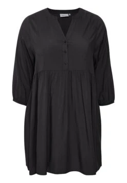 Fransa Fpsofty Tu - Jurk - Black -Ulla Popken Winkel bfe48122578c45bfbb5319601ccde5ec