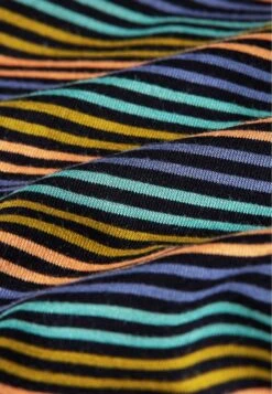 King Louie Allison Mariani Stripe - Maxi-Jurk - Black -Ulla Popken Winkel c06fa22449e24153905444d0c170f750