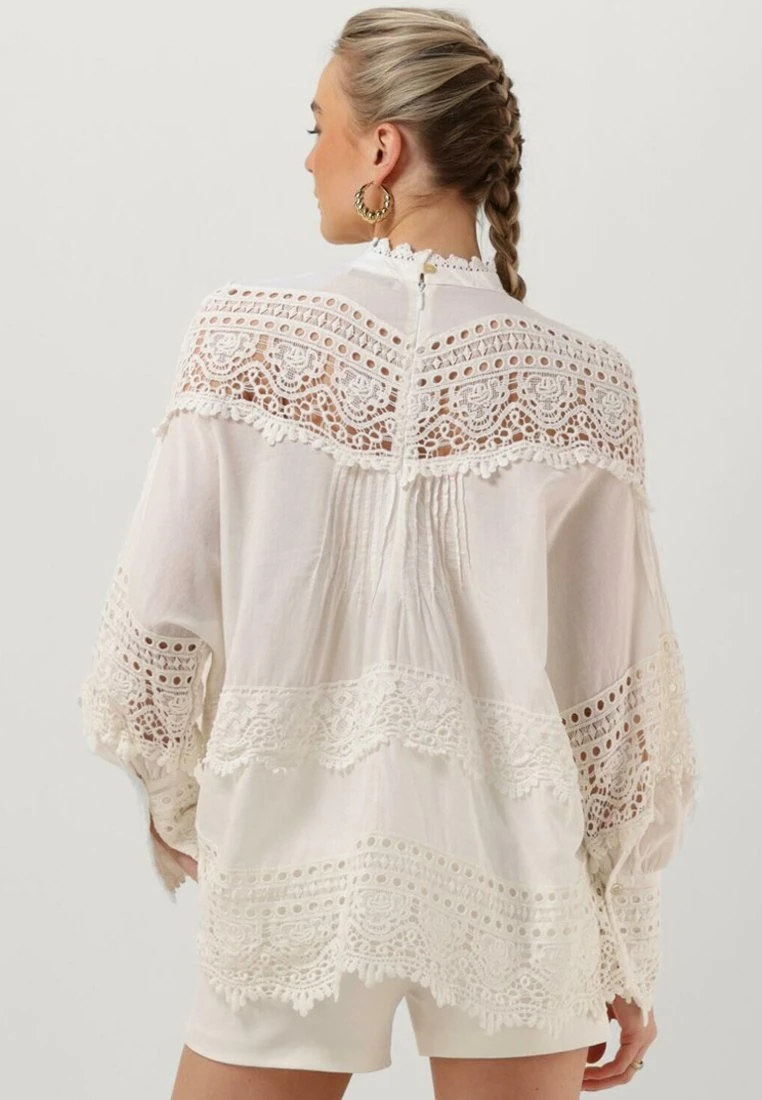 Amaya Amsterdam Meghan - Blouse - Wit 2 Amaya Amsterdam Meghan - Blouse - Wit - Afbeelding 2